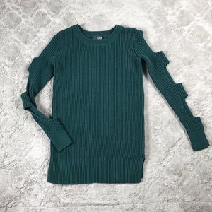 🌸Buy 1 Get 1 Free! ana Rib Hunter Green Sweater
